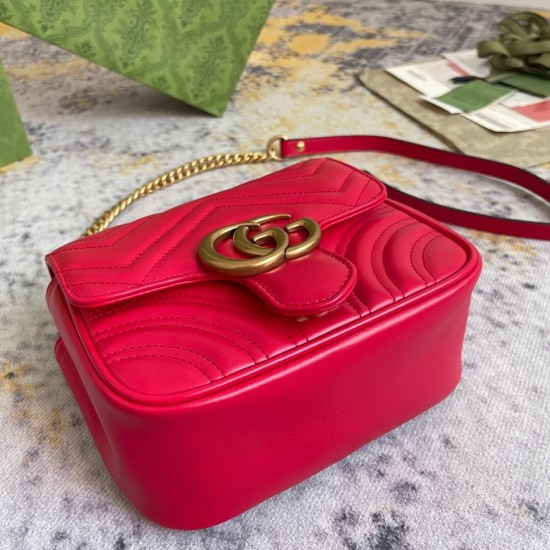 Gucci GG Marmont Mini Shoulder Bag 739682AABZC6832